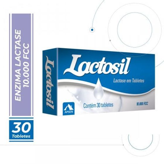 Lactosil 10000FCC - 30 Tabletes - Imagem 1
