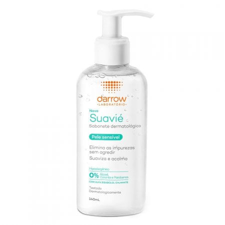 Suavié Pele Sensível Darrow sabonete líquido 140ml - Imagem 1