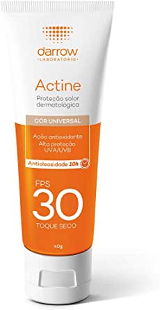 Protetor solar FPS30 Actine Toque Seco 120ml - Imagem 1