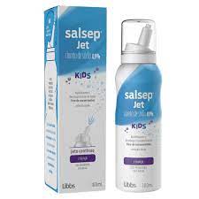 Salsep Jet Kids 0,9% spray 100ml - Imagem 1