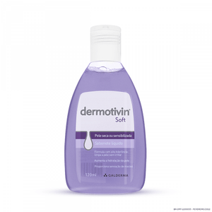 Dermotivin Soft Pele Seca Sabonete Líquido 120mL
