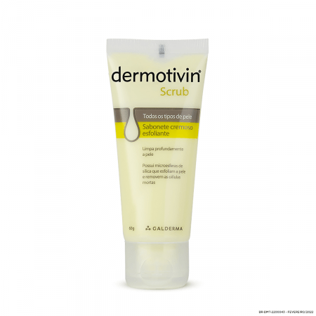 Sabonete Líquido Esfoliante Dermovitin Scrub 60G - Imagem 1