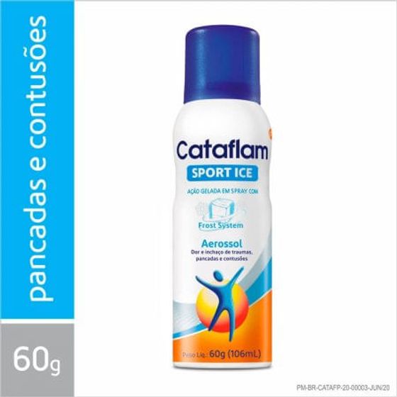 Cataflam Sport Ice Aerossol 60G - Imagem 1