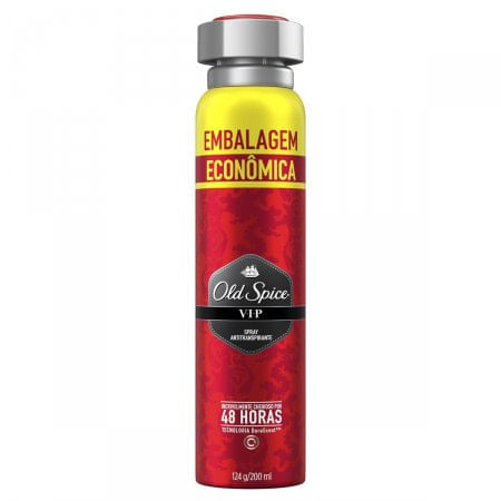 Desodorante Antitranspirante Masculino Old Spice Vip, Aerosol, 200Ml - Imagem 1