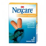 Protetor De Ouvidos Moldável Nexcare Caixa 2 Pares