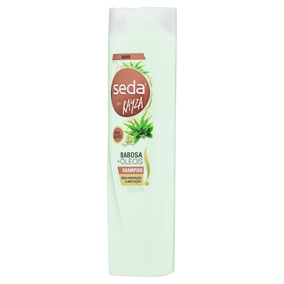 Shampoo Seda Babosa E Óleos By Rayza Frasco 325Ml - Imagem 1