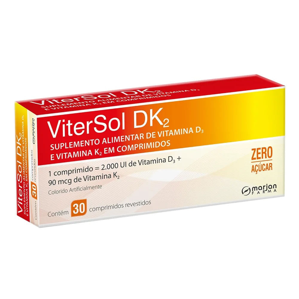 Vitersol DK2 30 Comprimidos - Imagem 1