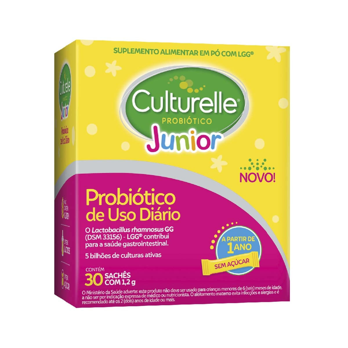 Culturelle Junior 6 Sachês com 1,2g - Imagem 1