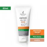 Protetor Solar Facial FPS60 Episol Sec OC Médio 60mL