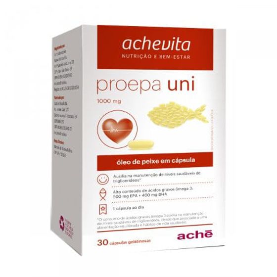 Proepa Uni 1000mg 30 Cápsulas - Imagem 1