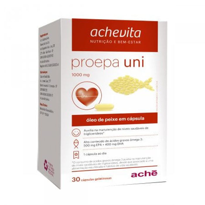 Proepa Uni 1000mg 30 Cápsulas - Imagem 1