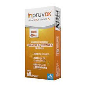 Inpruv DK 2000UI + 100mcg Zero Açúcar 30 Cápsulas