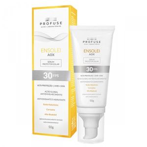 Protetor Solar Facial FPS30 Profuse Ensolei Aox 50G