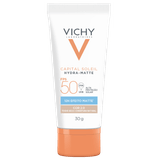 Protetor Solar FPS50 Vichy Capital Soleil Hydra Matte Com Cor 2.0 30g