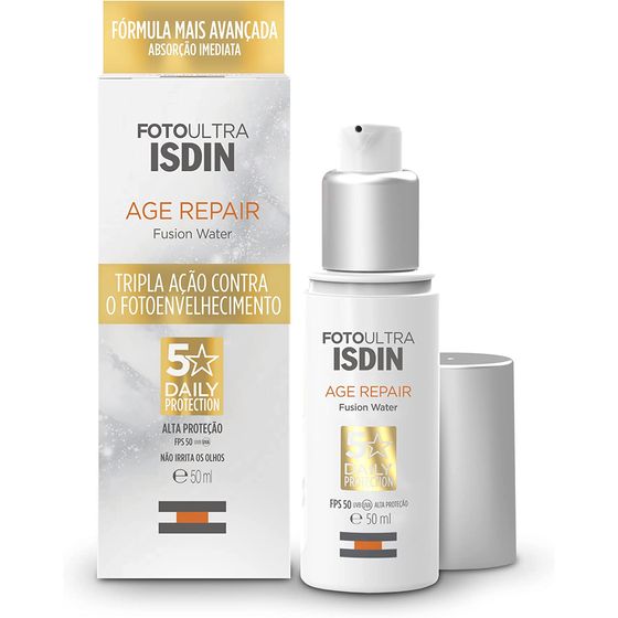 Protetor Solar Facial FPS50 Isdin Foto Ultra Age Repair 50mL - Imagem 1
