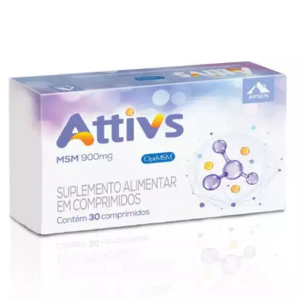 Attivs 30 Comprimidos - Imagem 1