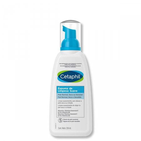 Cetaphil Espuma Facial 236mL - Imagem 1
