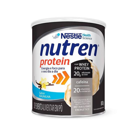 Nutren Protein Sabor Chocolate Lata 400G - Imagem 1