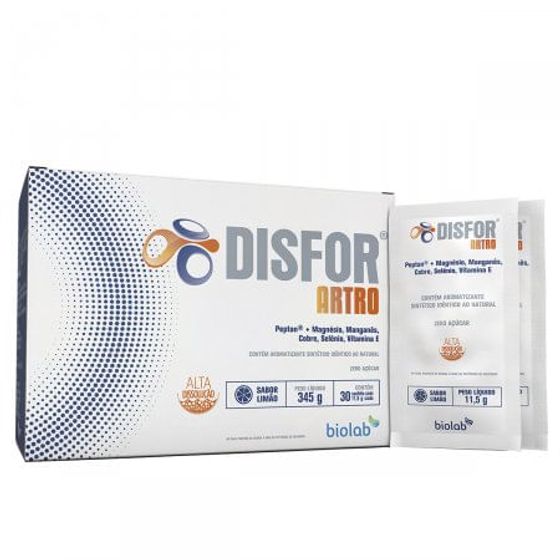 Disfor Artro em Pó 30 Sachês com 11,5G - Imagem 1