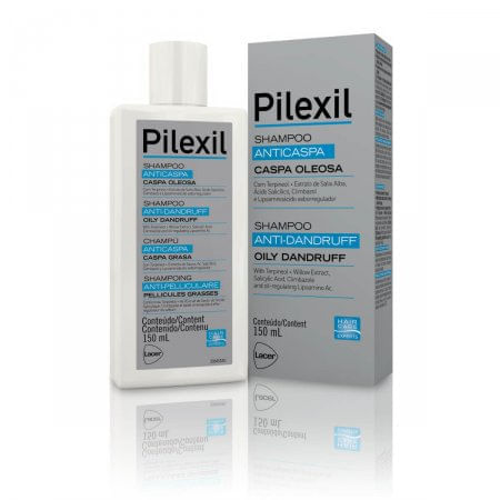 Pilexil Shampoo Anticaspa Oleosa 150mL - Imagem 1