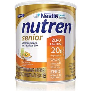 Nutren Senior sem Sabor Zero Lactose Lata 740G