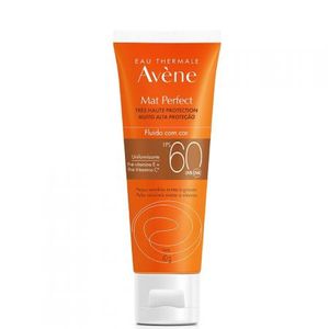 Protetor Solar Facial FPS60 Mat Perfect Avène com Cor 40G