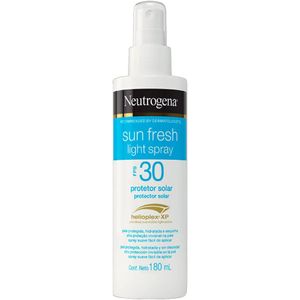 Protetor Solar FPS30 Neutrogena Sun Fresh Light Spray 180mL