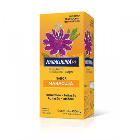 Maracugina PI 84mg/mL Solução oral - Frasco com 150mL - Imagem 1