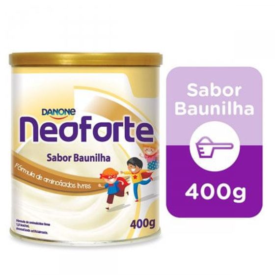 Neoforte Sabor Baunilha Lata 400G - Imagem 1