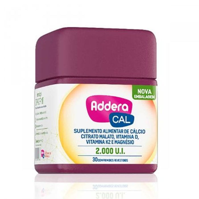 Addera Cal 2000UI 30 Comprimidos - Imagem 1