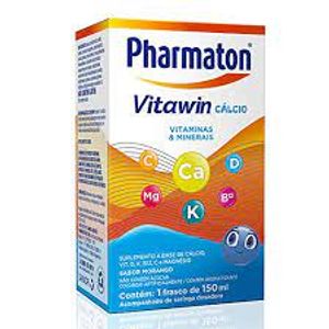 Pharmaviton Vitawin Cálcio Sabor Morango 150mL