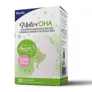 Mater DHA 200mg 30 Cápsulas