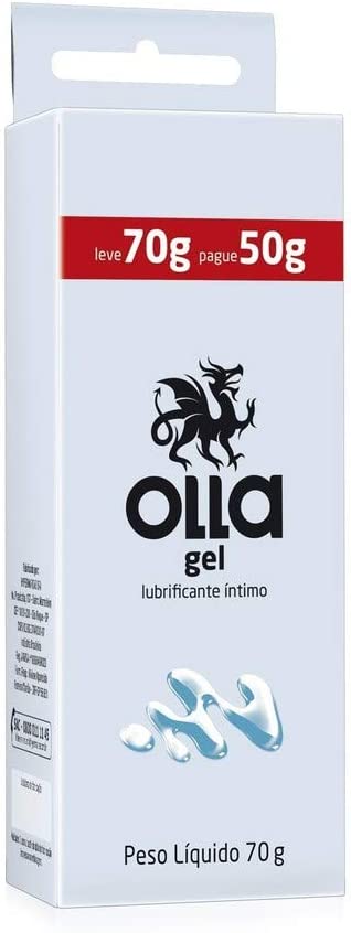 Gel Lubrificante Olla Gel Ice, Tradicional, Leve 70G Pague 50G - Imagem 1