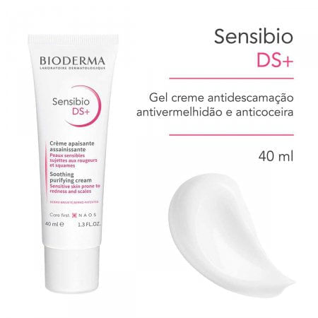 Sensibio DS + Bioderma Gel Antidescamação 40mL - Imagem 1
