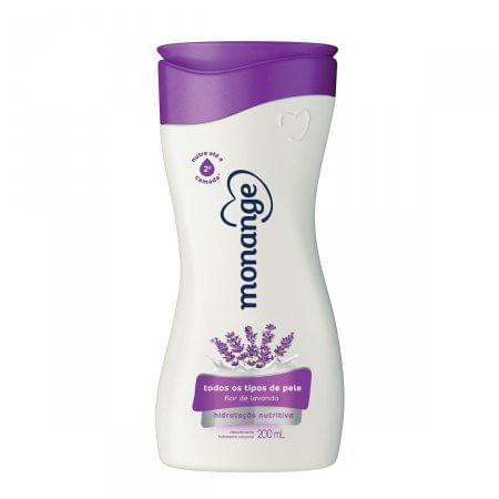 Monange Flor de Lavanda Hidratante Desodorante 200ml - Imagem 1