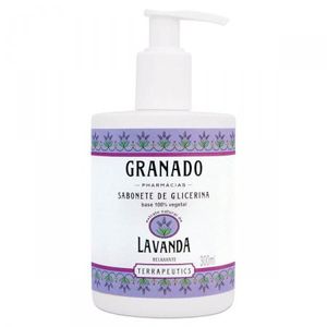 Sabonete de Glicerina Granado Terrapeutics lavanda, líquido com 300mL