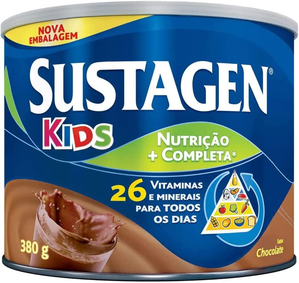 Sustagen Kids Sabor Chocolate Lata 380G - Imagem 1