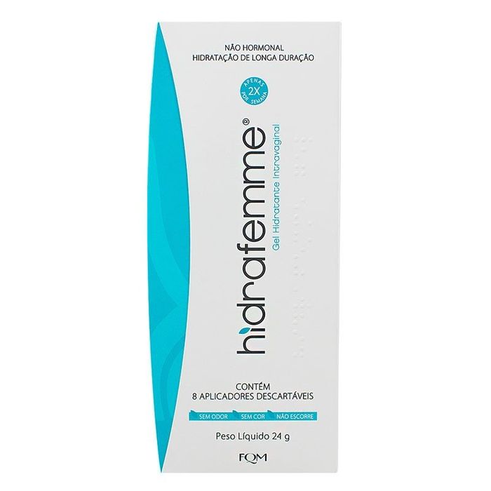 Hidrafemme Gel Vaginal 24G + 8 Aplicadores - Imagem 1