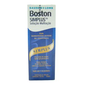 Solução para Lentes Boston Simplus 120mL
