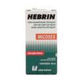 Hebrin 10 + 10 + 20mg/ml - 1 Solução Tópica