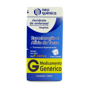 Cloridrato de Ambroxol 7,5mg/ml - 1 Xarope