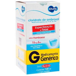 Cloridrato de Ambroxol 7,5mg/ml - 1 Xarope