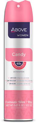Desodorante Above Aerossol 150 Ml Feminino Candy - Imagem 1