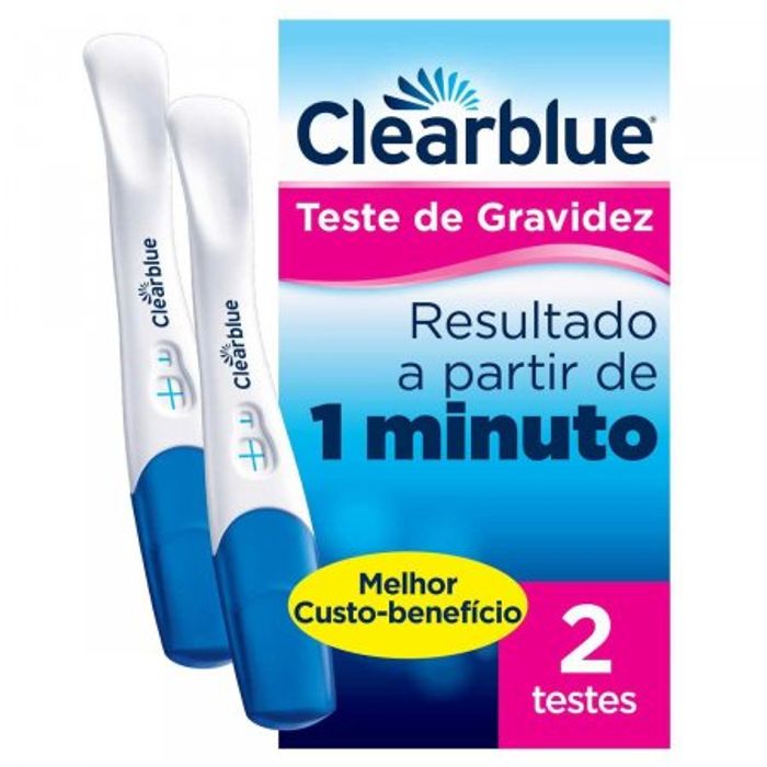 Teste de Gravidez Clearblue Plus 2 unidades - Imagem 1