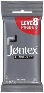 Camisinha Jontex Lubrificado Com 8 Unidades - Imagem 1