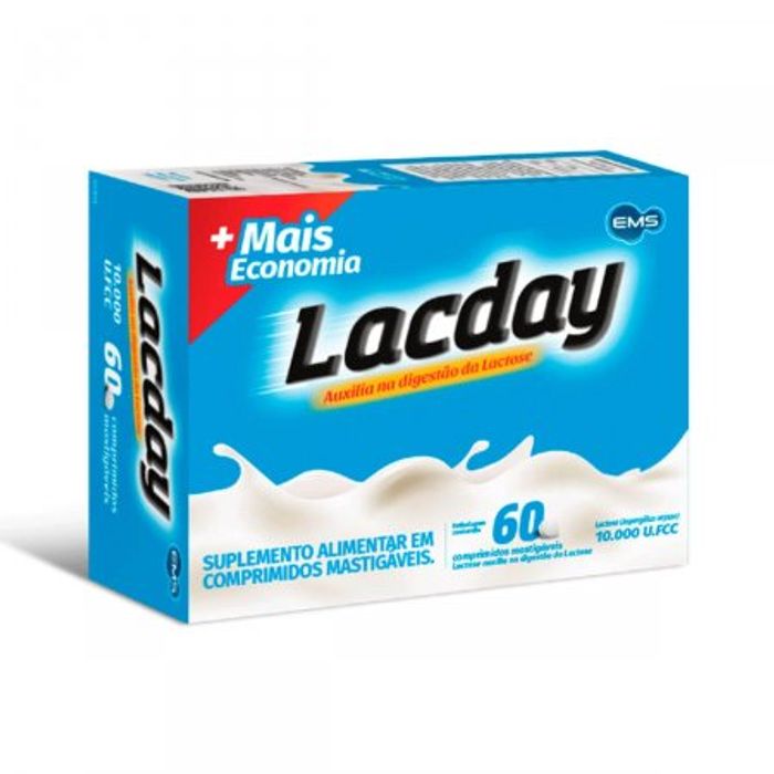 Lacday 60 Comprimidos Mastigáveis - Imagem 1