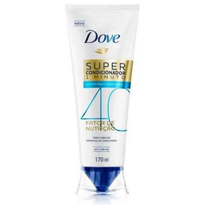 Super Condicionador Dove 1 Minuto Fator de Nutricao 60, Fator de Nutrição 40, 170g