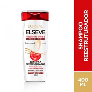 Shampoo Elseve Reparacao Total 5 Especial Quimica 400ml