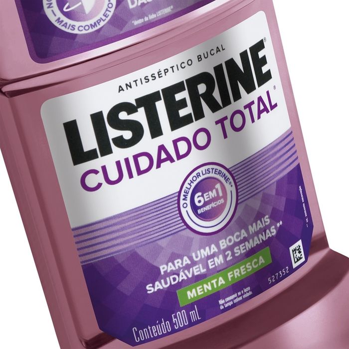 Solucao Bucal Listerine Cuidado Total 500mL - Imagem 1