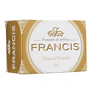 Sabonete Francis Clássico rosas de Versailles, barra, 1 unidade com 90g